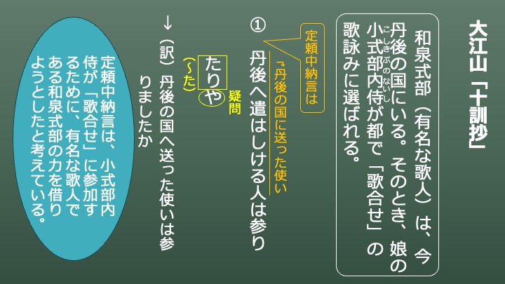 スマホで学ぶ古文】「和泉式部、保昌が妻にて」『十訓抄』予習編第１回 | スマホで学ぶ古文